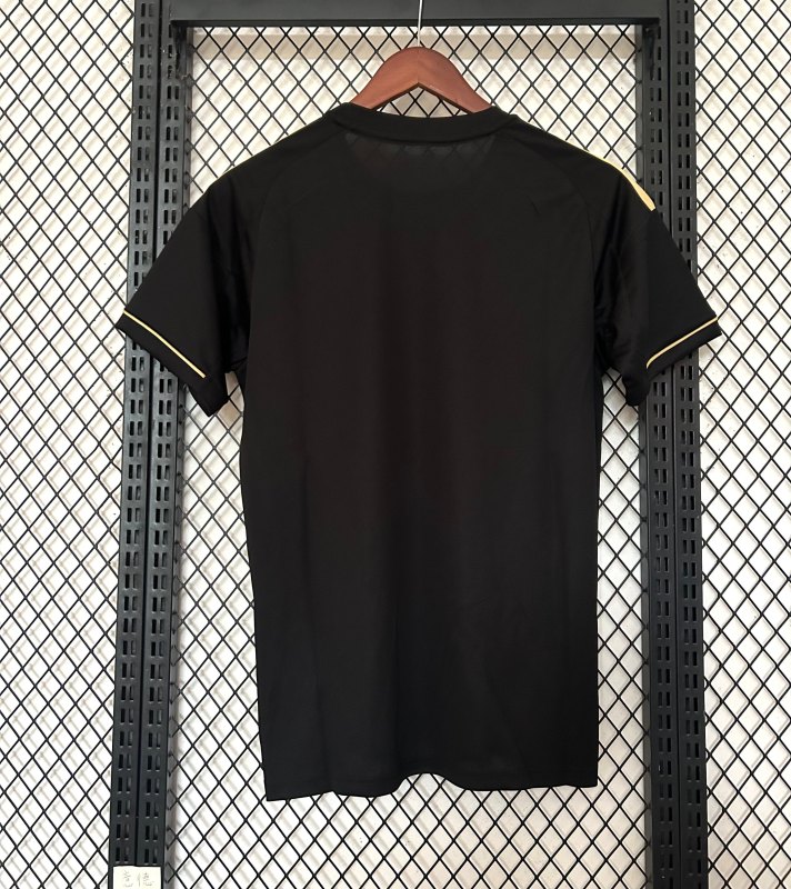 2025/26 Liverpool  Black & Gold Player Jersey – Fan Version