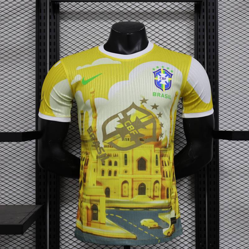2024/2025 Player Edition Brazil Special Edition Football Jersey