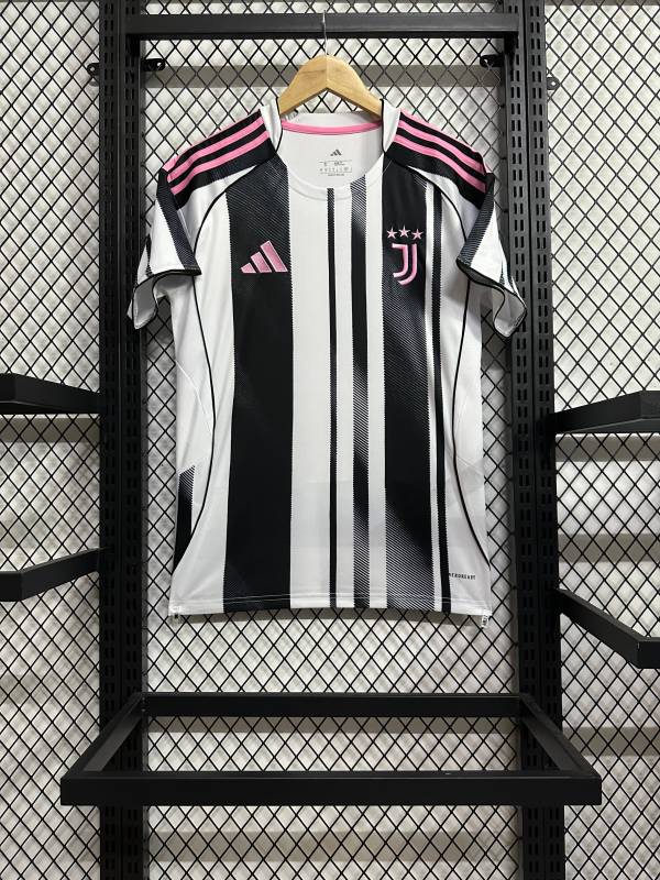 2025/26 Juventus Home Fan Version Football Jersey