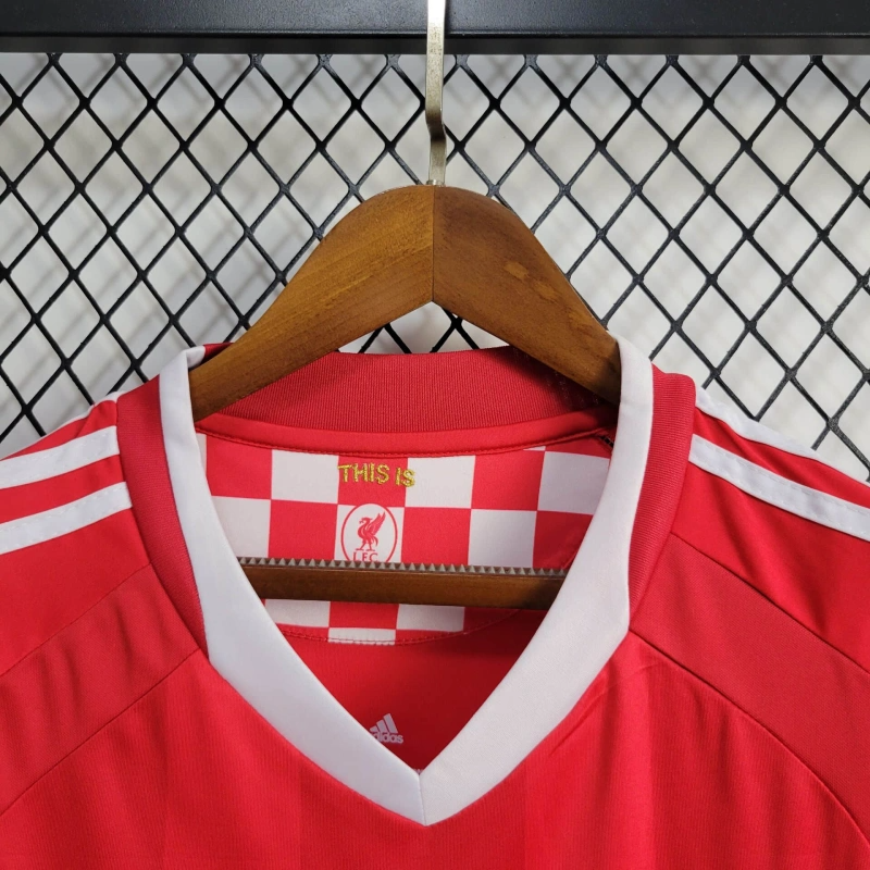 2008/2009 Retro Liverpool Champions League Home Football Shirt