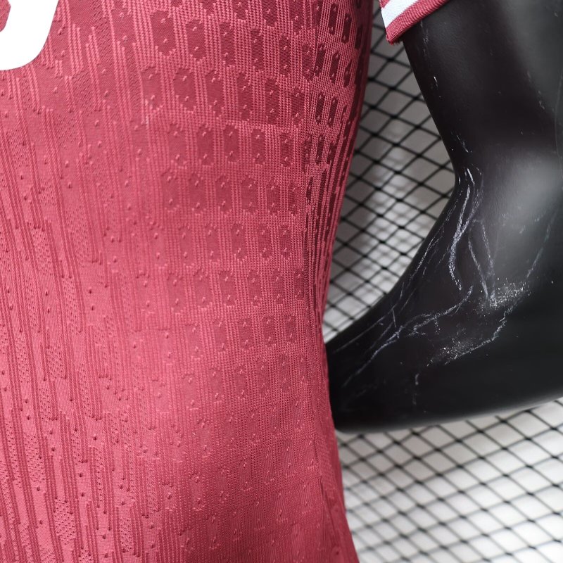 2024/2025 Player Edition West Ham United Jujube Red Football Jersey