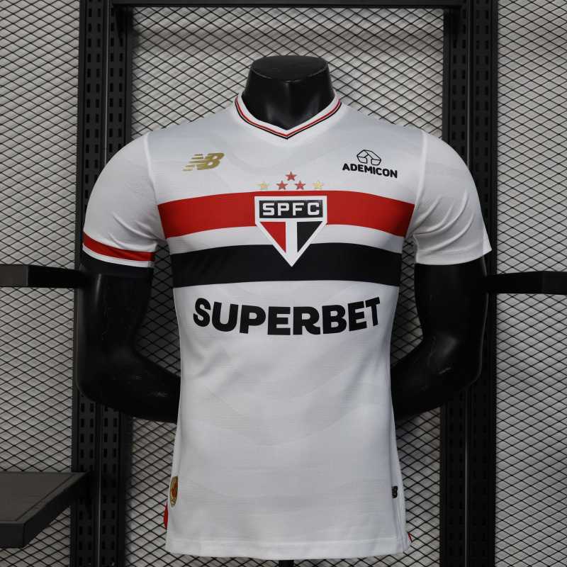 2025/2026 Sao Paulo Home Football Shirt (Player Edition)