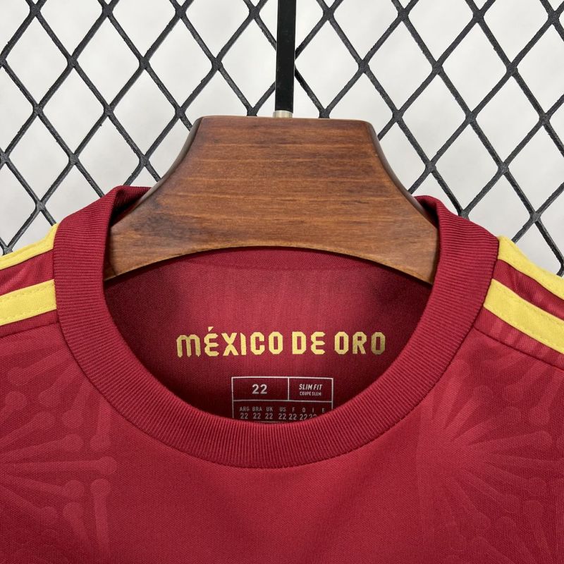 2025/26 Mexico Gold Cup Red Kids Jersey Kit