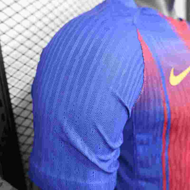2025/2026 Barcelona Player Edition Home Football Shirt