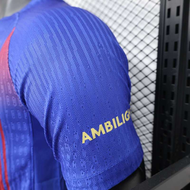 2025/2026 Barcelona Player Edition Home Football Shirt