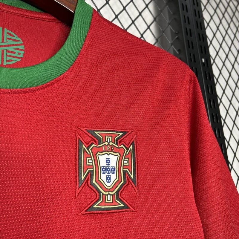 2012 Retro Portugal Home Football Shirt