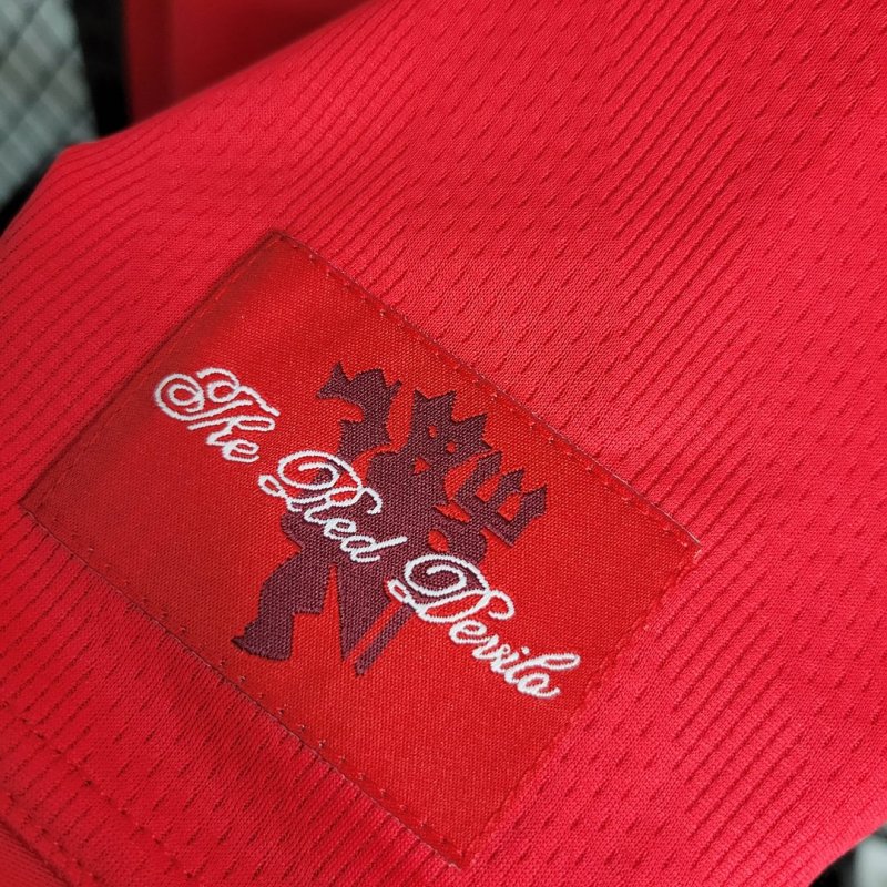 2007/2008 Retro Manchester United Home Football Shirt