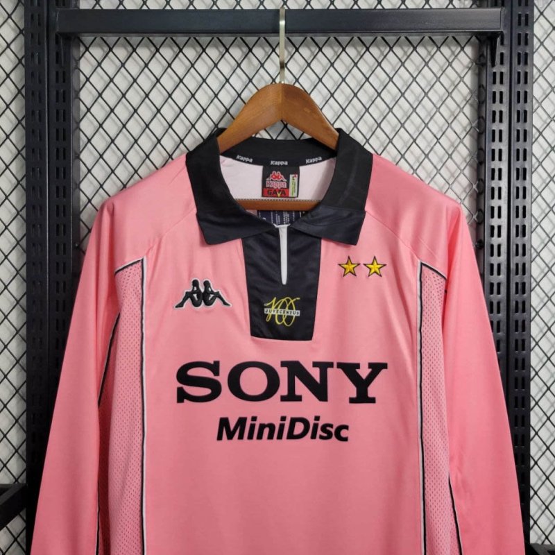 1997/1998 Retro Long Sleeve Juventus Away Football Shirt