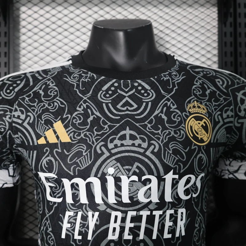 2024/2025 Player Version Real Madrid Special Edition Black Football Shirt