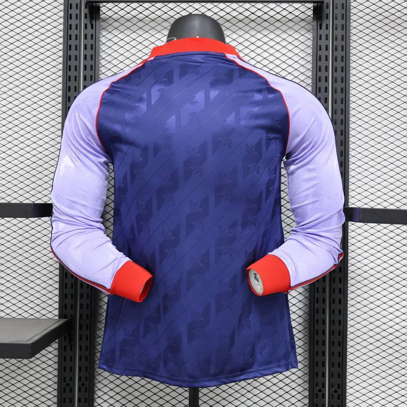 Retro Player Edition Arsenal Long Sleeve Football Jersey