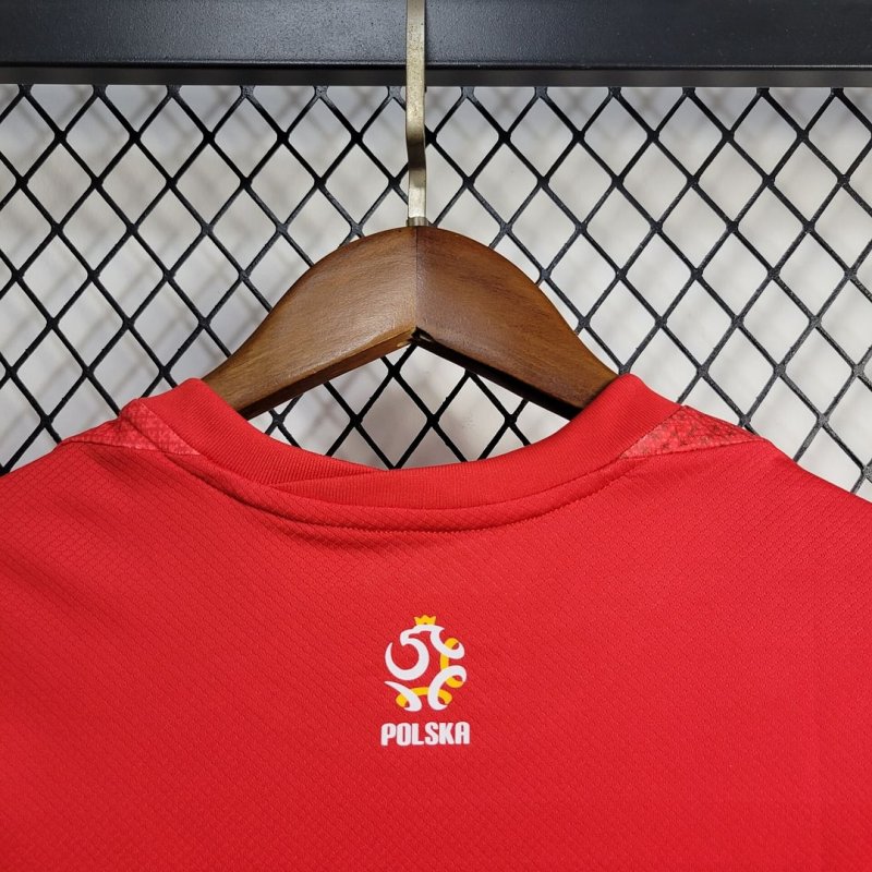 2024 Poland Away Football Shirt Kids