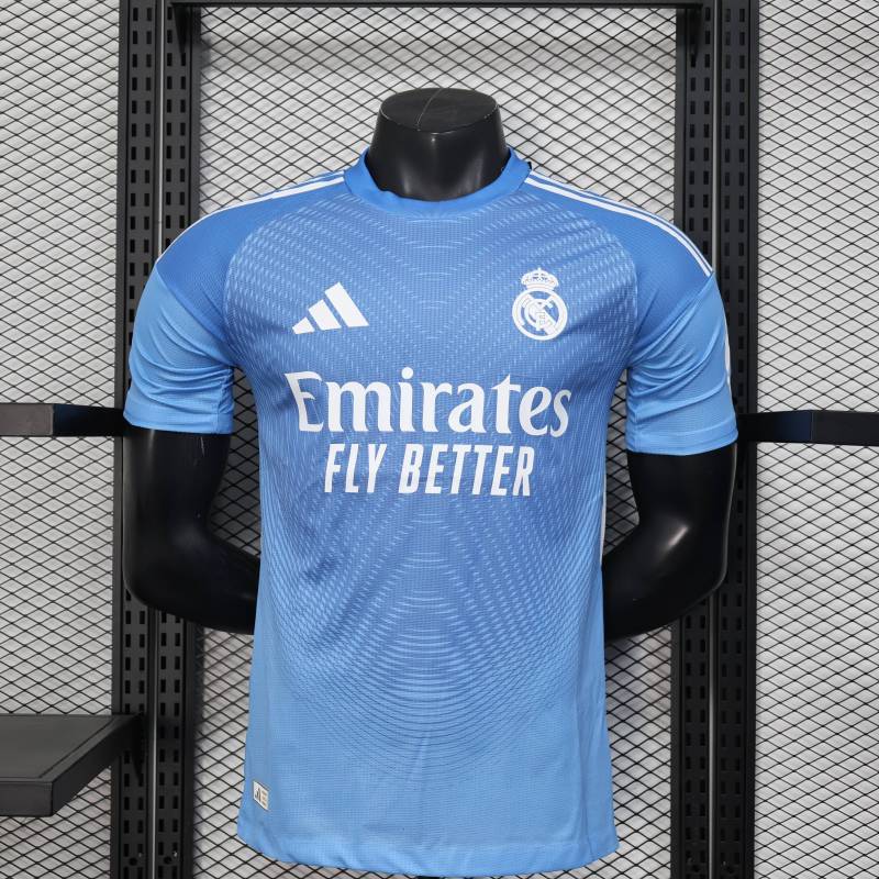 2025/26 Real Madrid Goalkeeper Player Football Jersey