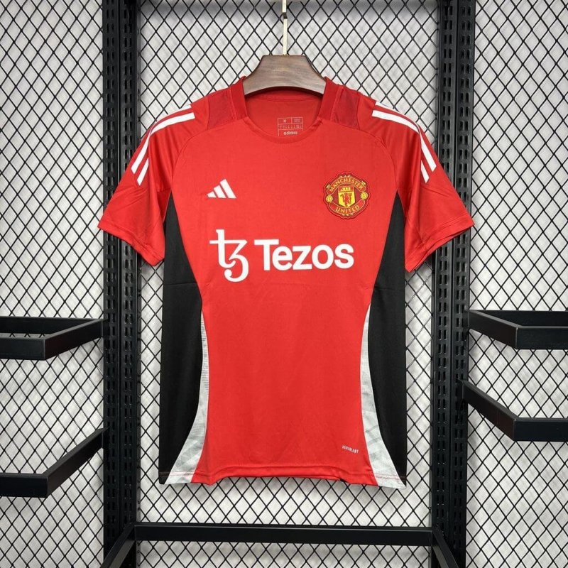 2024/2025 Manchester United Training Jersey Red Football Jersey