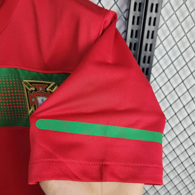 2010 Retro Portugal Home Football Shirt