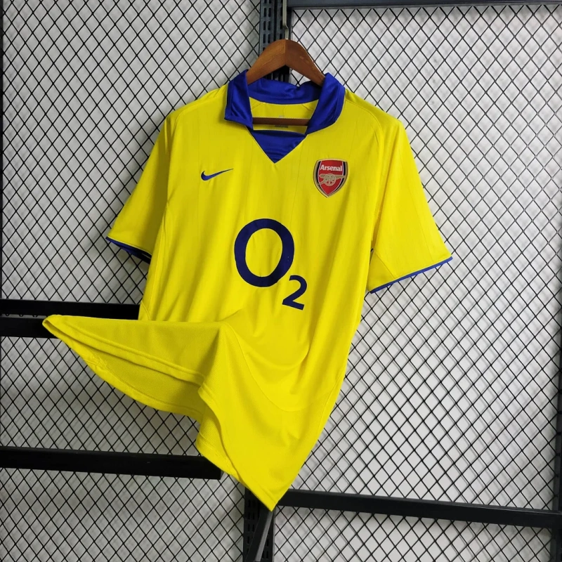 2003/2004 Retro Arsenal Away Football Shirt