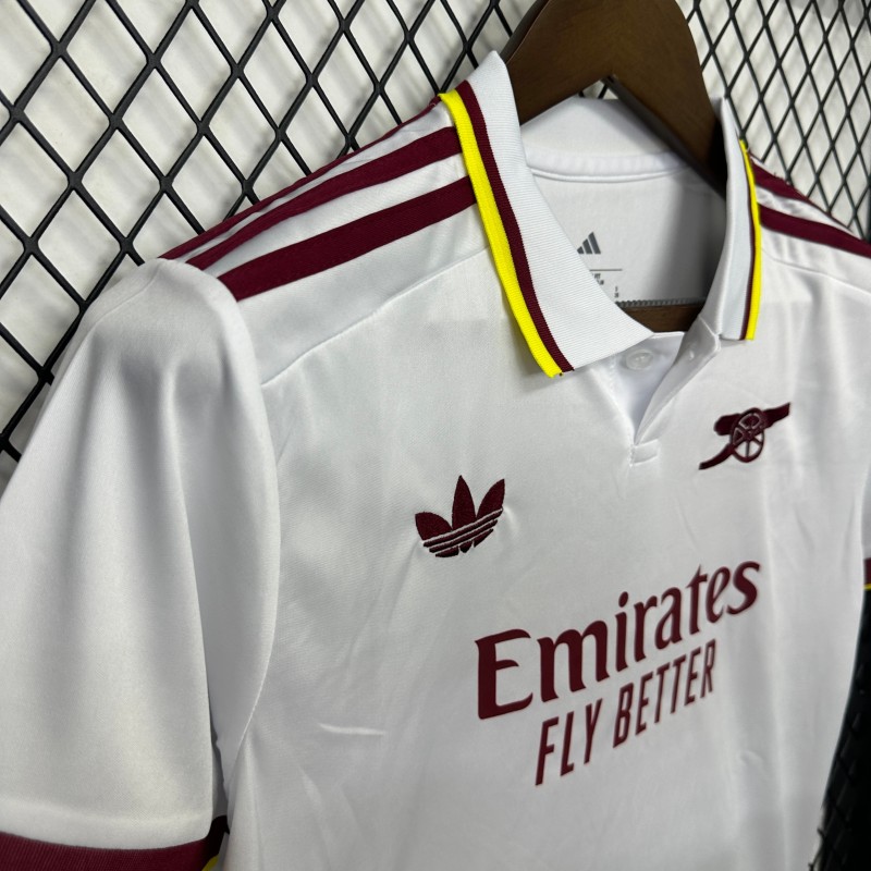 Arsenal 2025/26 Away Second Shirt - Kids' Kit