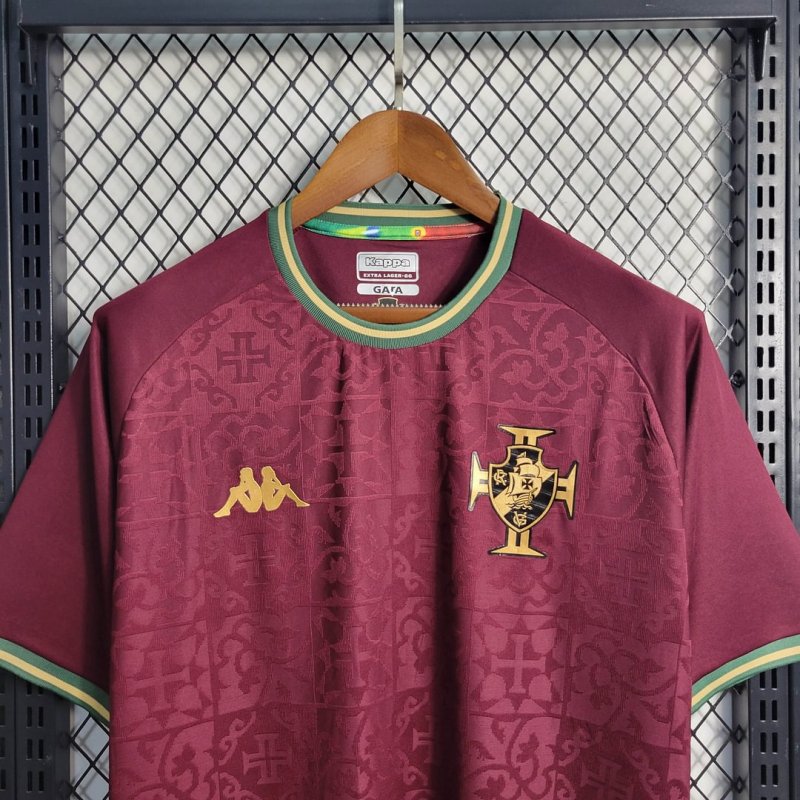 2022/2023 Vasco da Gama Goalkeeper Claret Football Shirt