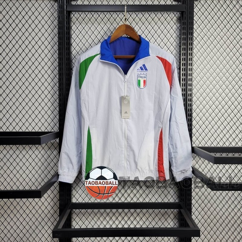 2024 Italy Reversible Windbreaker Football Shirt