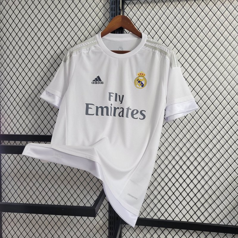 2015/2016 Retro Real Madrid Home Football Shirt