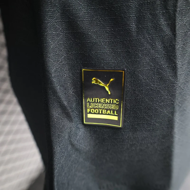 2024/2025 Player Version Olympique Marseille 125th Anniversary Black Football Shirt