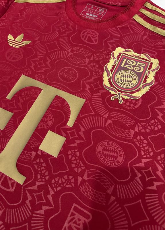 2024/25 Bayern 125th Anniversary Fan Edition Football Jersey