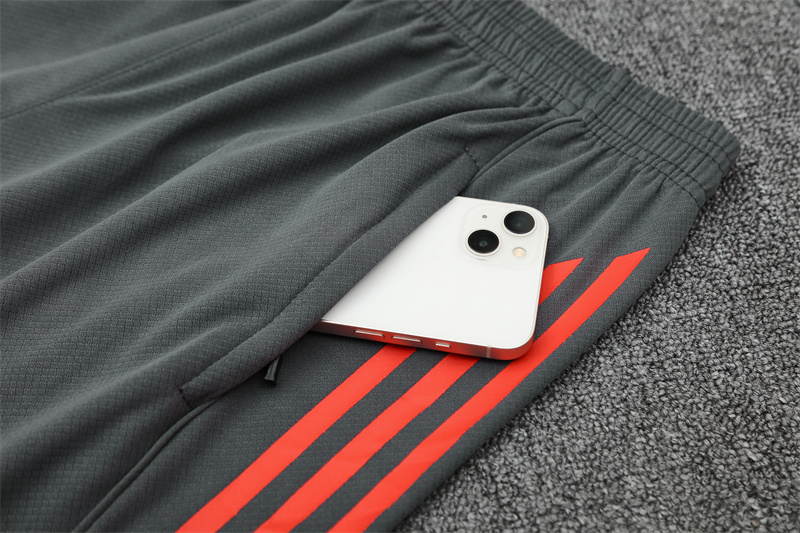 2025/26 short sleeve Bayern orange training suit