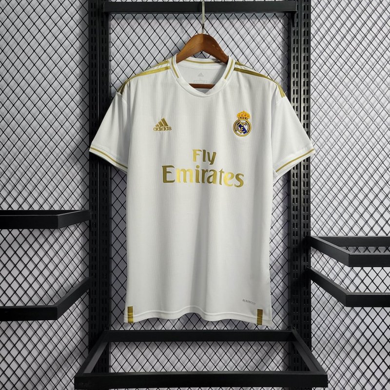 2019/2020 Retro Real Madrid Home Football Shirt