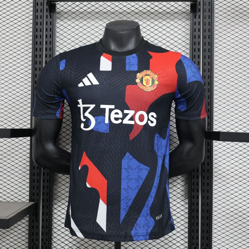 2024/2025 Player Edition Manchester United Training Jersey Football Jersey
