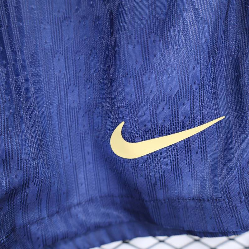 2024/2025 Player Edition Barcelona Home Shorts Football Jersey