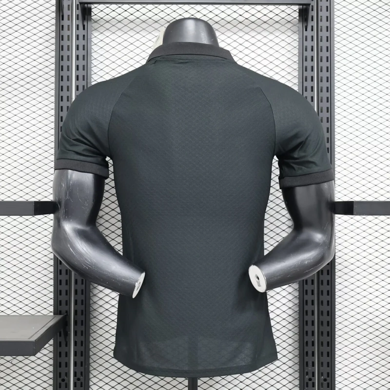 2024/2025 Player Version Olympique Marseille 125th Anniversary Black Football Shirt