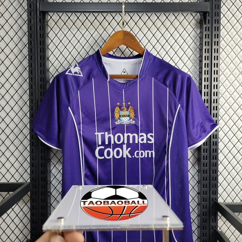 2007/2008 Retro Manchester City Away Jersey