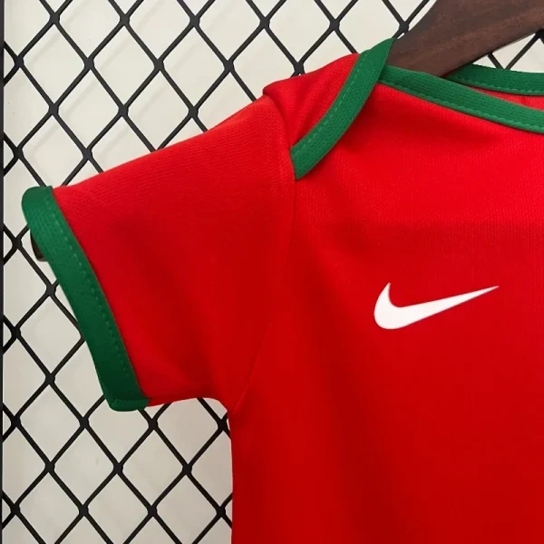 2024/25 Portugal National Team Home Baby One-Piece Jersey
