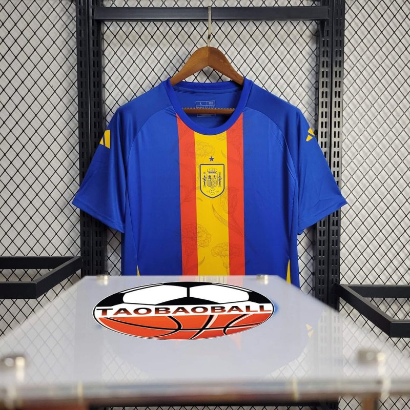 2024 Spain Training Wear Football Shirt