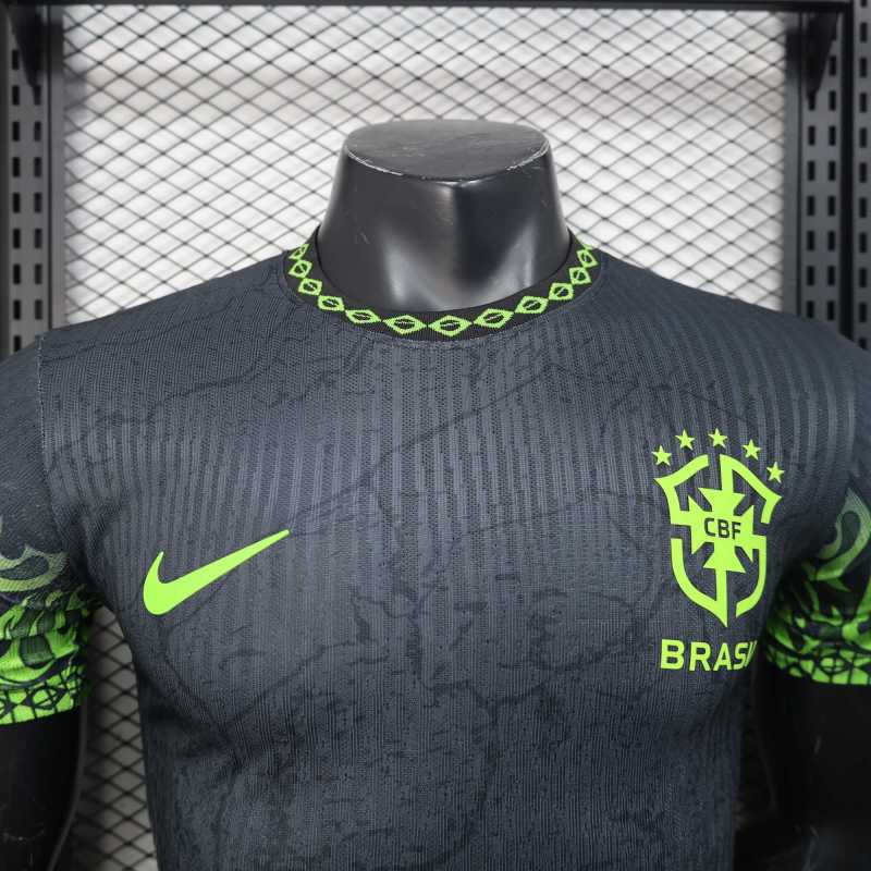 Brazil Orange Special Edition Football Shirt