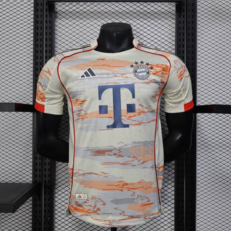 2025/26 Bayern Munich Authentic Away Football Jersey