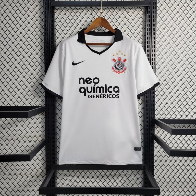2011/2012 Retro Corinthians Home Football Shirt