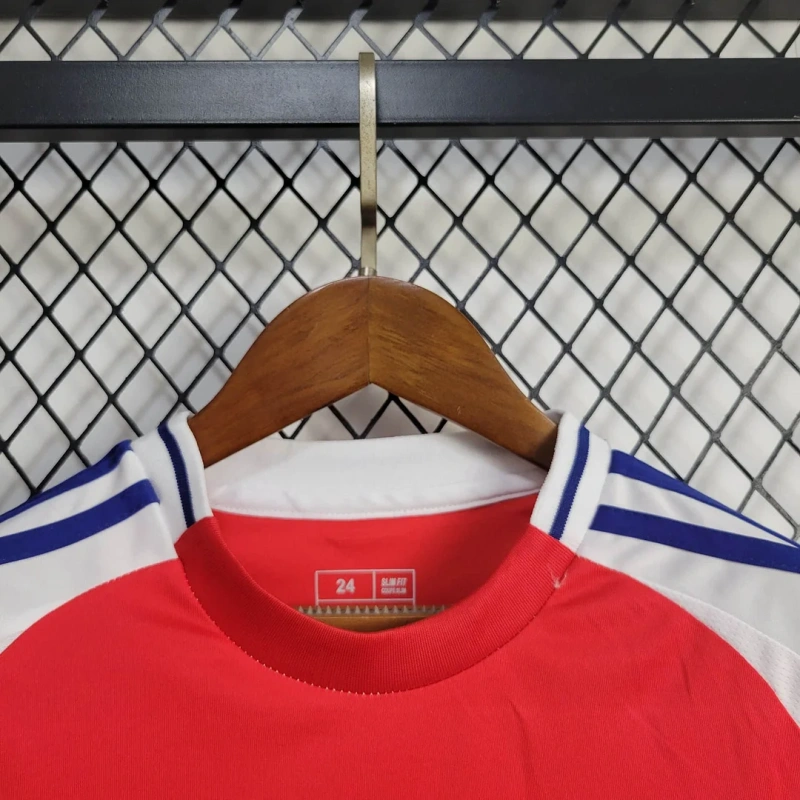 2024/2025 Long-Sleeve Arsenal Home Football Jersey - Kids' Sizes