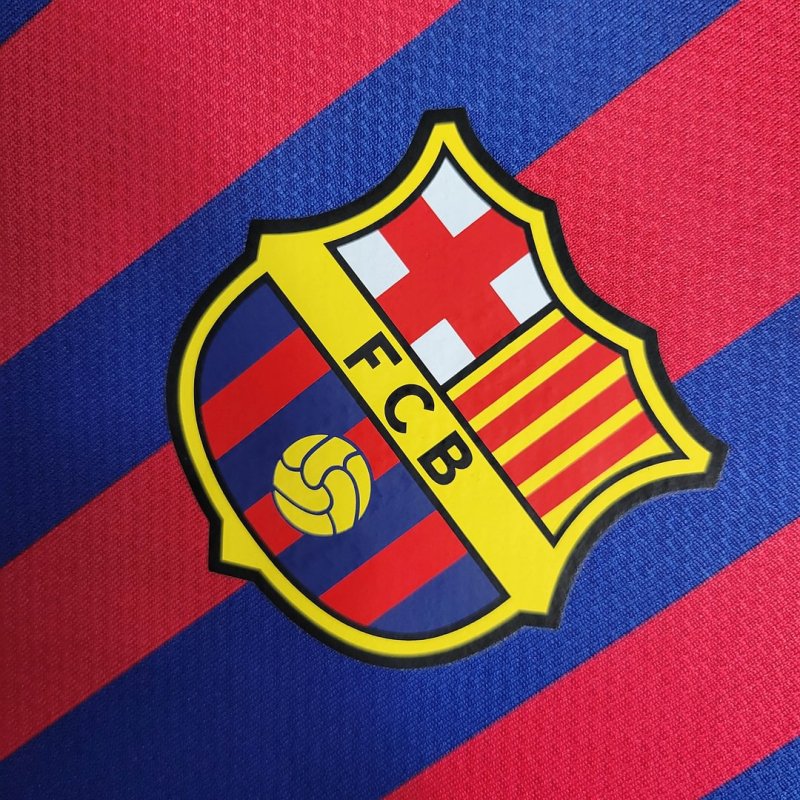 20112012 Retro Barcelona Home Football Shirt