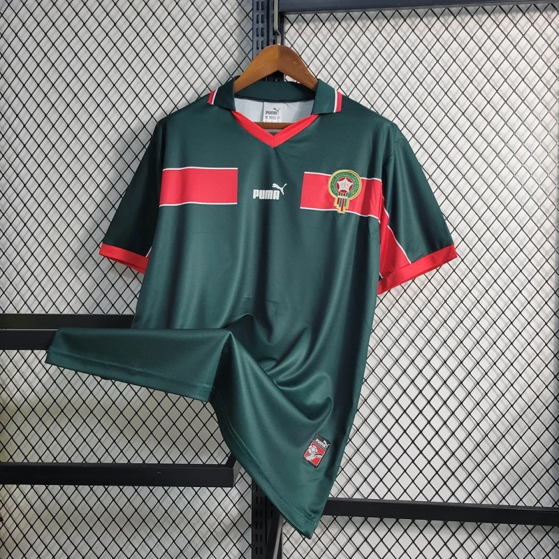 1998 Retro Morocco Home Football Shirt