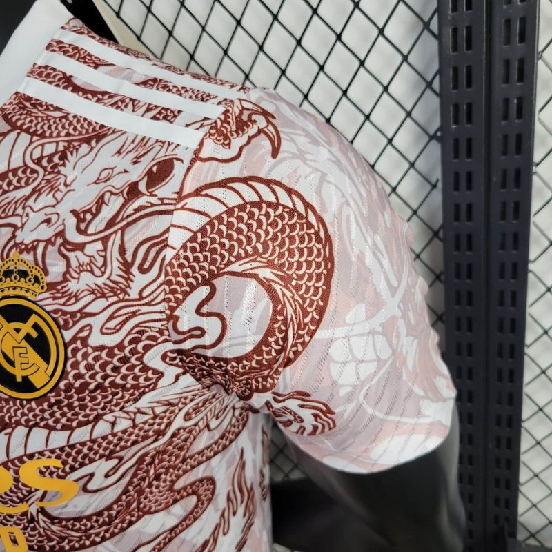 2024/2025 Player Version Real Madrid Special Edition Dragon Football Shirt