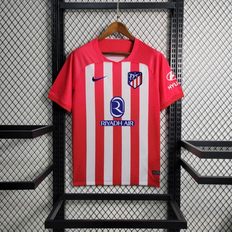 2023/2024 Atletico Madrid Home Football Shirt