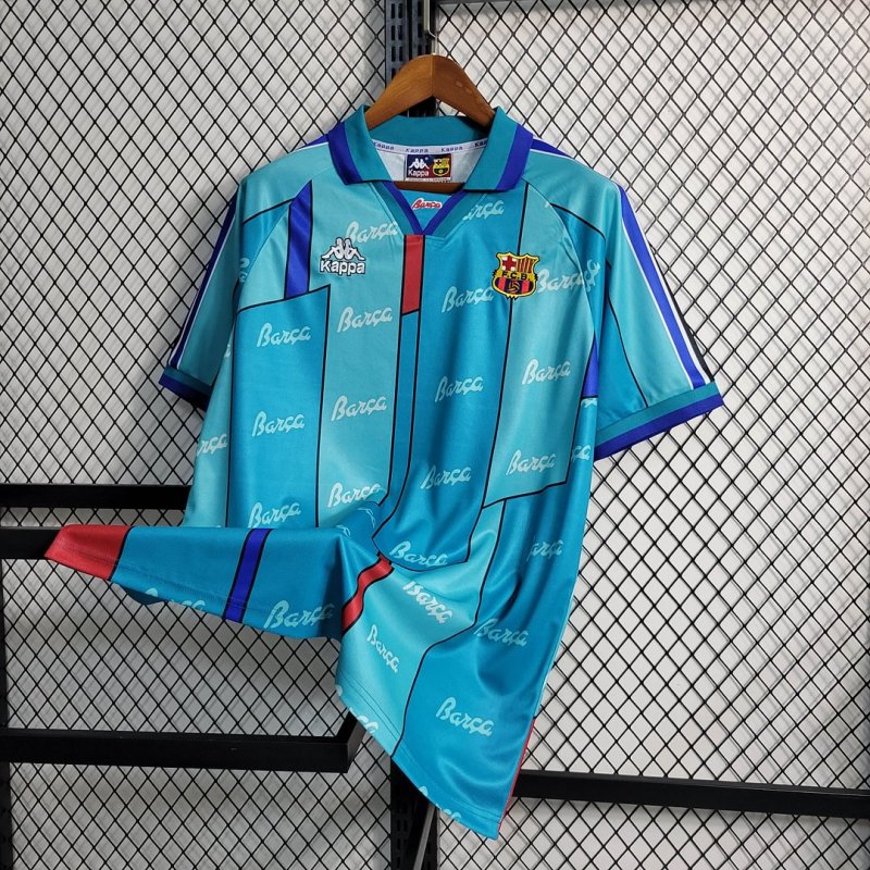 1995/1997 Retro Barcelona Away Football Shirt
