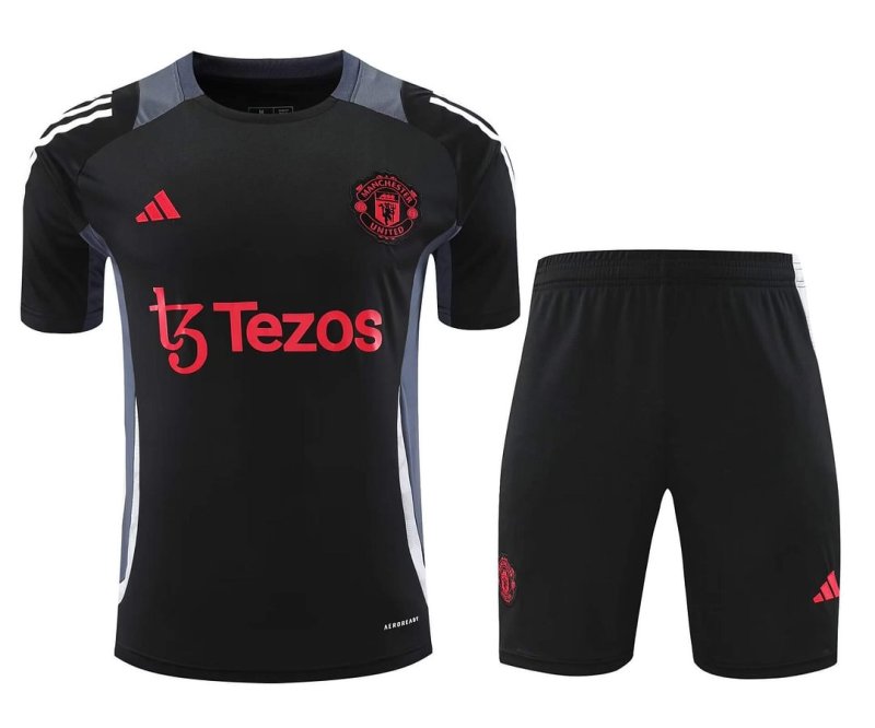 2024/2025 Manchester United Training Jersey Black Suit Jersey