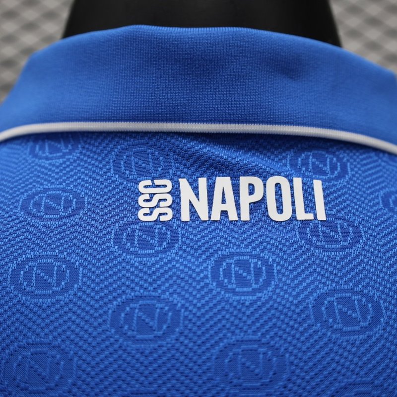 2024/2025 Player Version Napoli Home Football Shirt