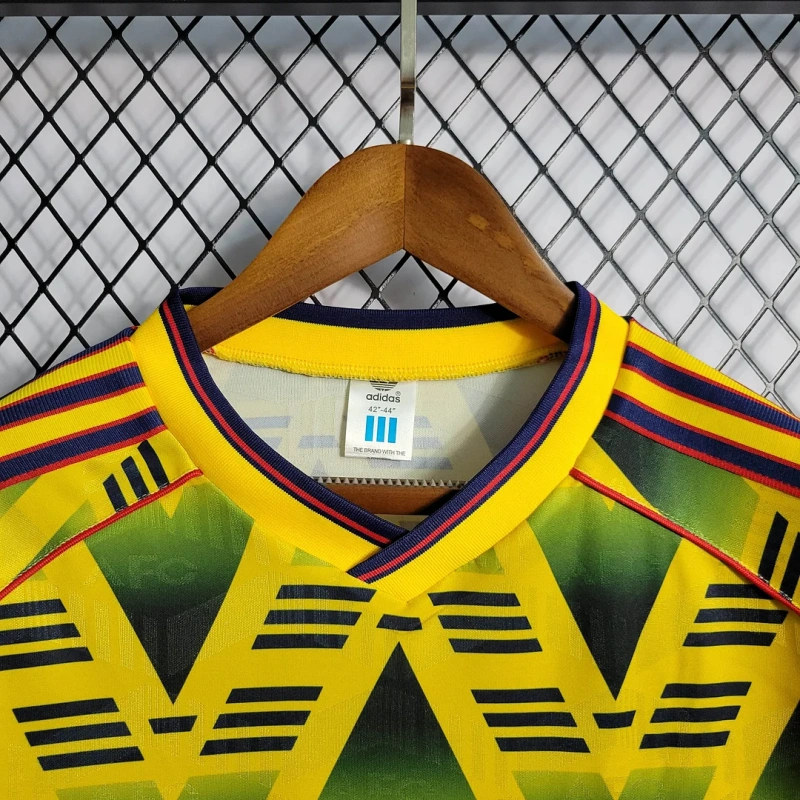 1991/1993 Retro Long-Sleeve Arsenal Away Football Shirt