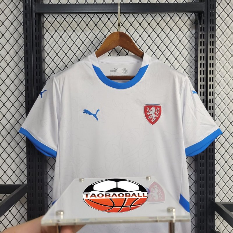 2024 Czech Republic Away Football Shirt