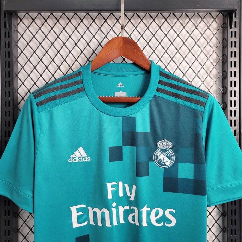 2017/2018 Retro Real Madrid Third Away Football Shirt 1