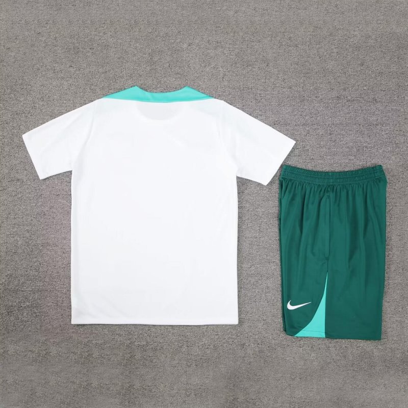 2024/2025 Portugal Training Wear White Suit Shirt