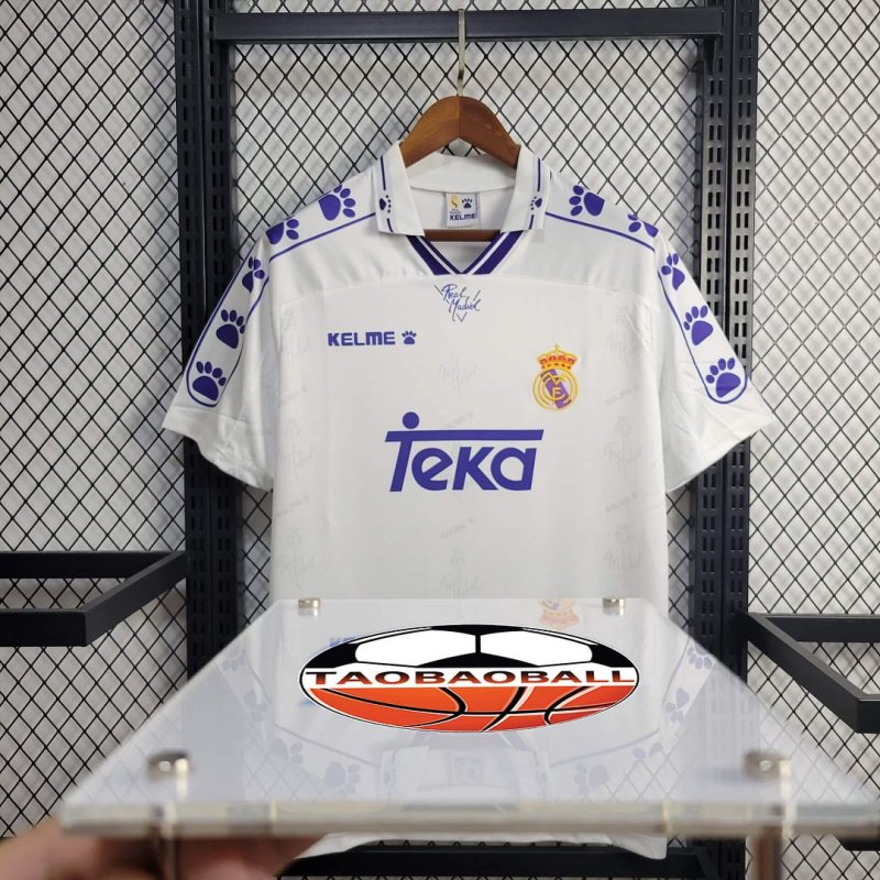 1994/1996 Retro Real Madrid Home Football Shirt