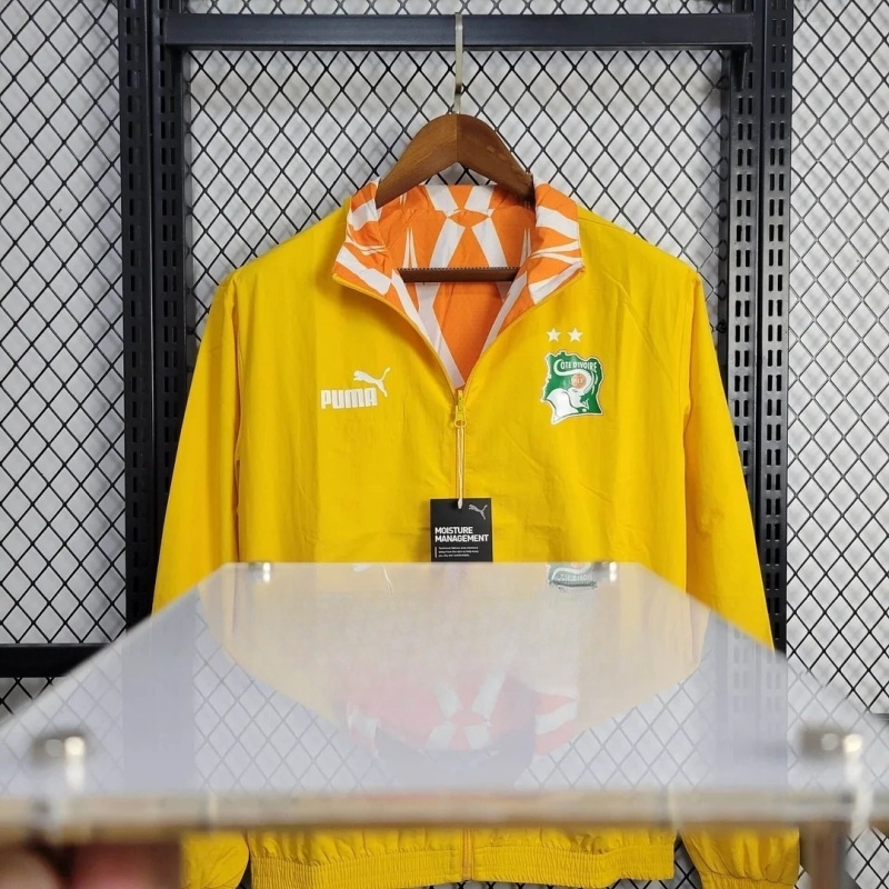2024 Ivory Coast Reversible Windbreaker Football Shirt